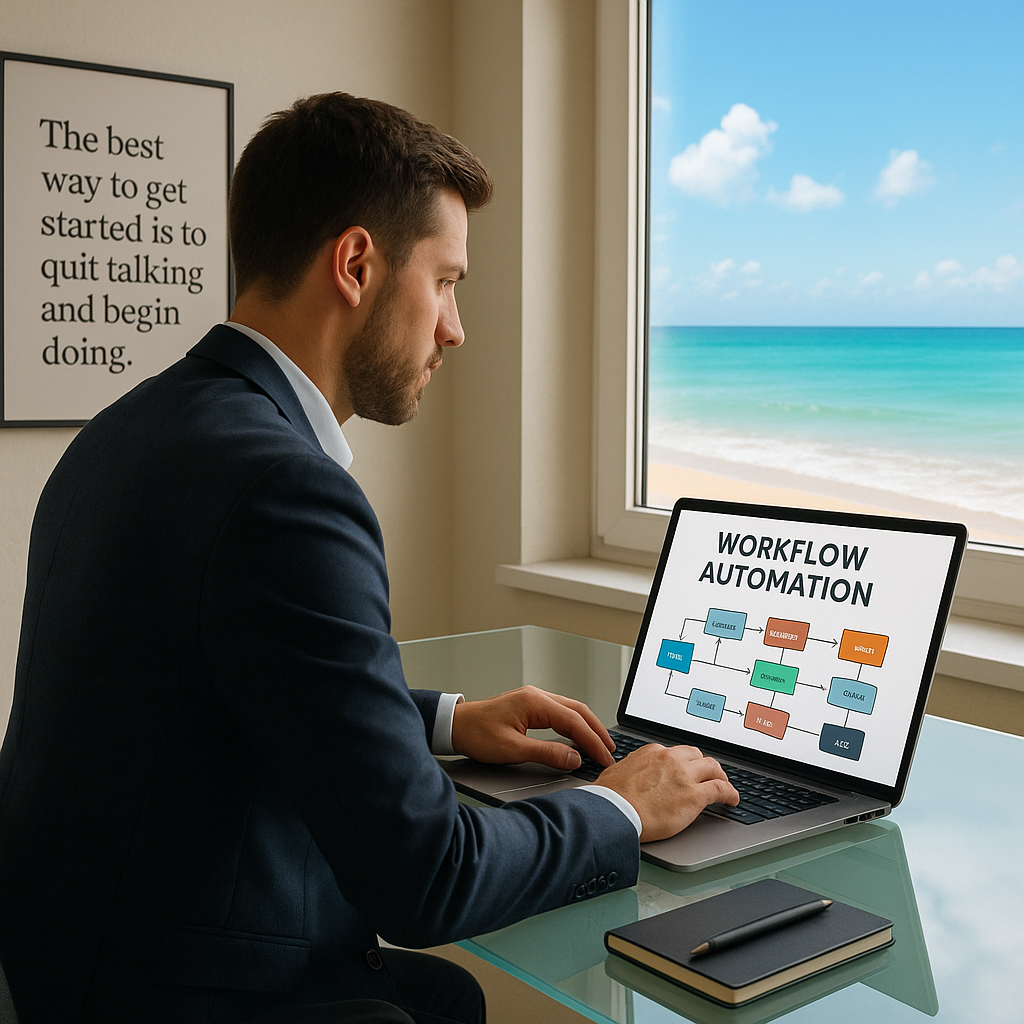 Streamlining business operations with AI.